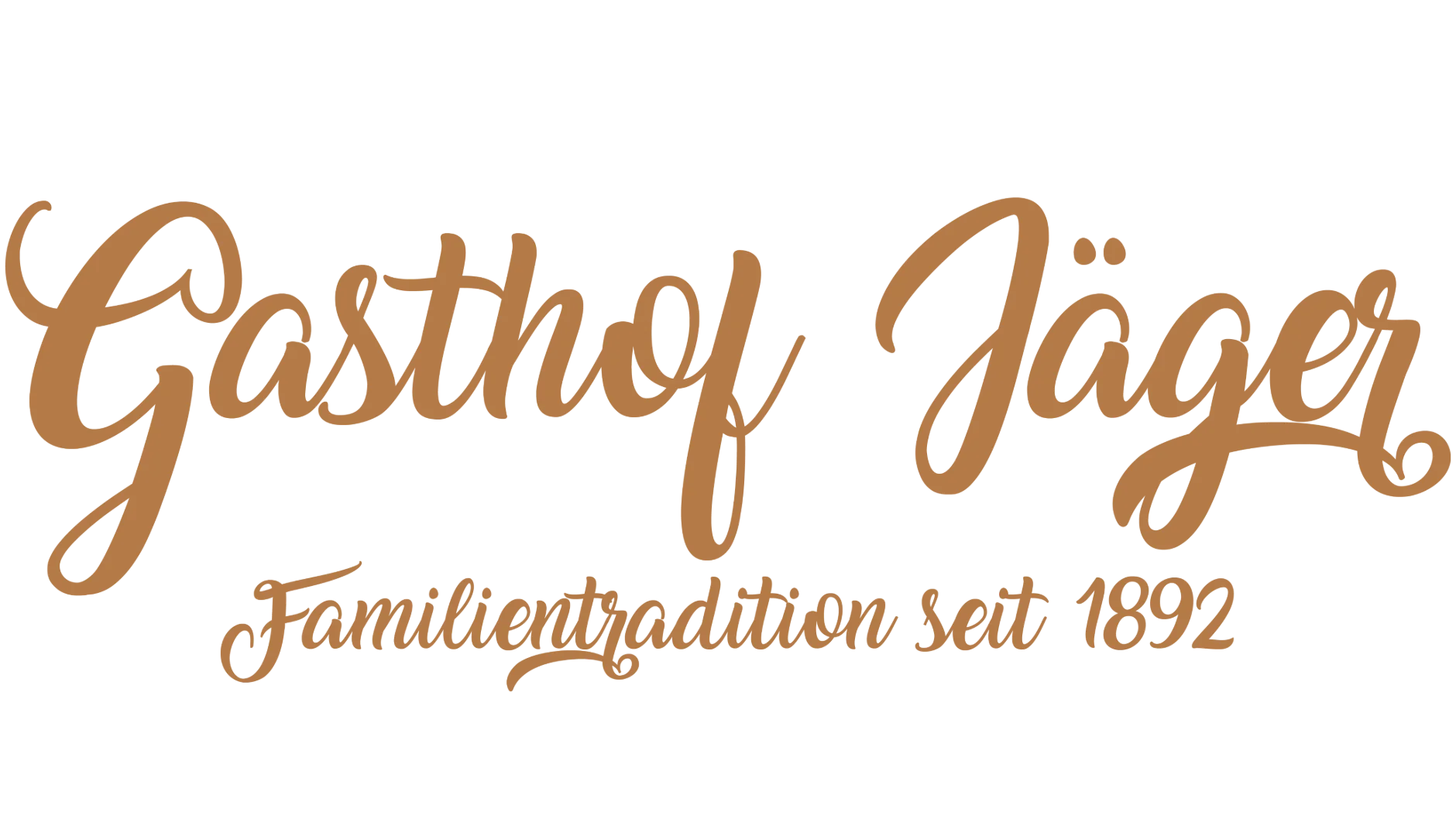 Gasthof Jäger – Familientradition seit 1892